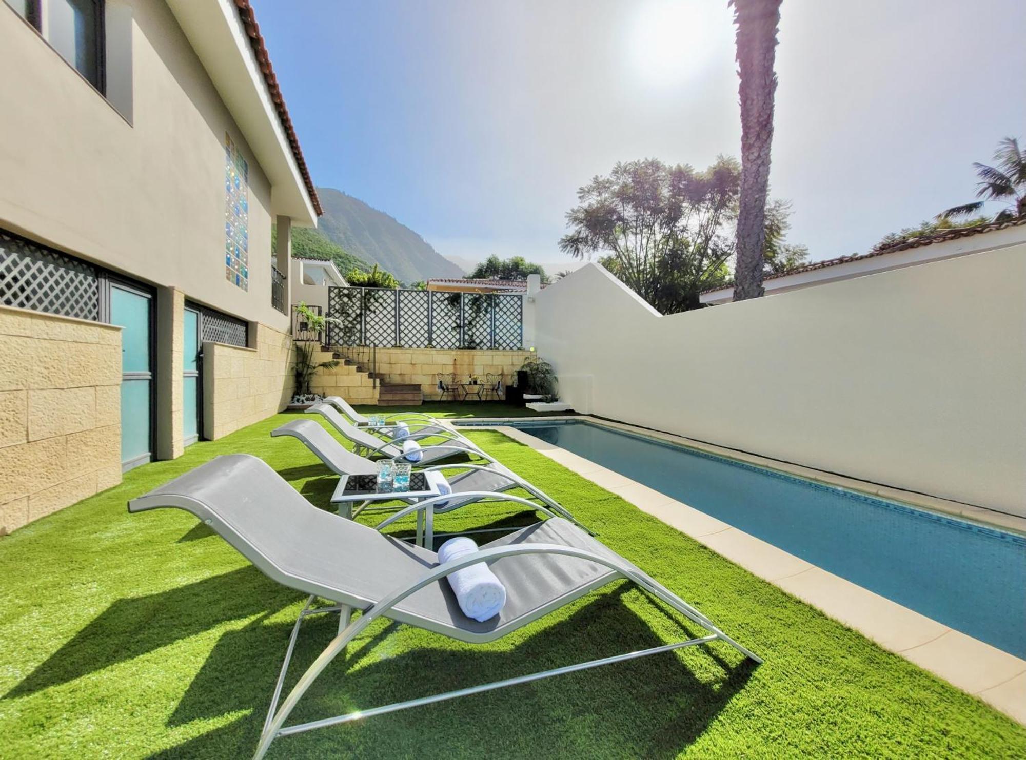 Miya Del Sol Heated Pool Villa La Orotava Exterior photo